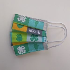4-H Print facemasks